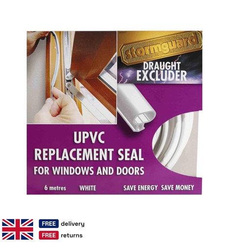 White rubber window door seal - door,
