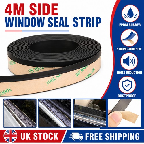 Car window edge seal - seal, strip