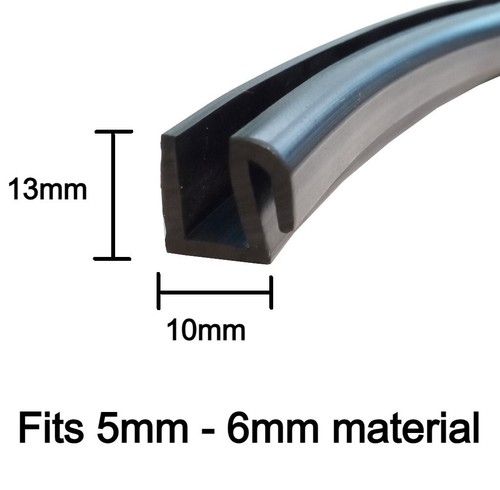 Rubber shape window - rubber,