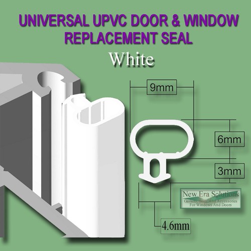 Universal white seal upvc door - universal,
