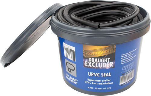 Stormguard black upvc - 25,