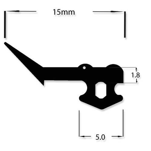 Replacement black gasket - replacement, e